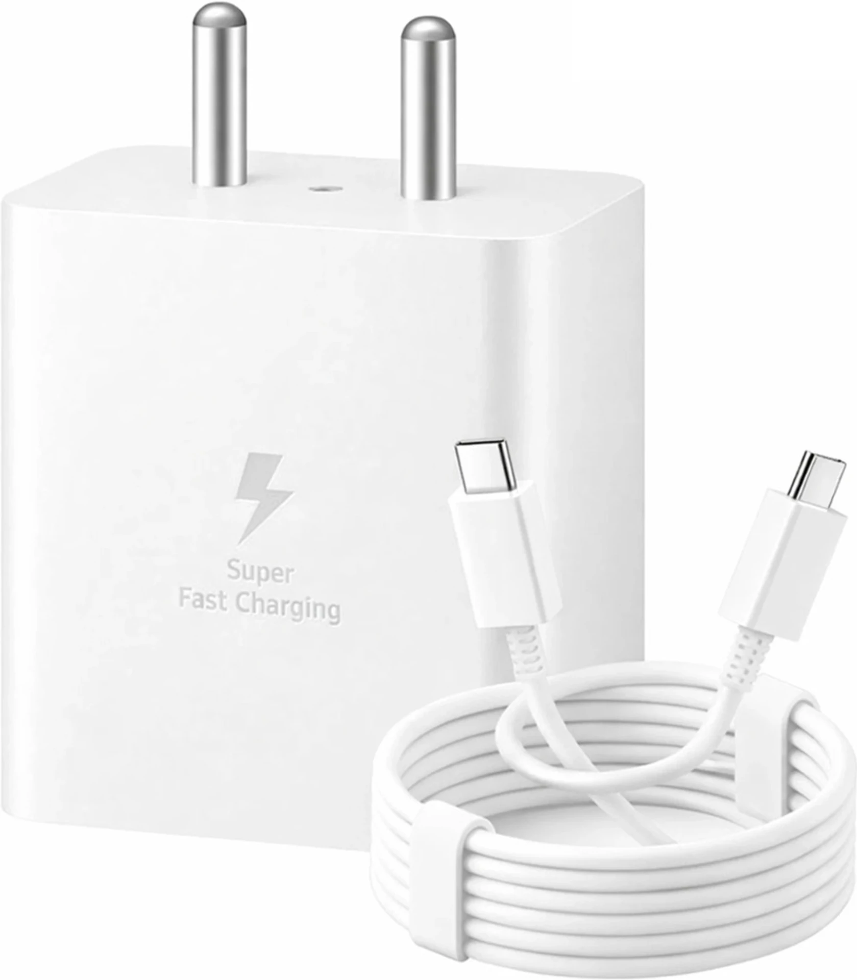 yuvika 45 W PPS 3 A Wall Charger for Mobile with Detachable Cable