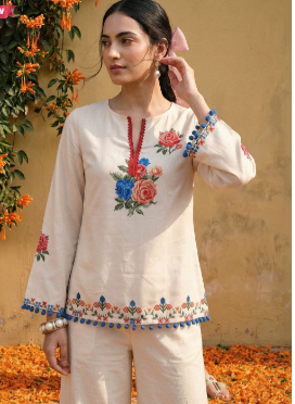Anouk Rustic Floral Top