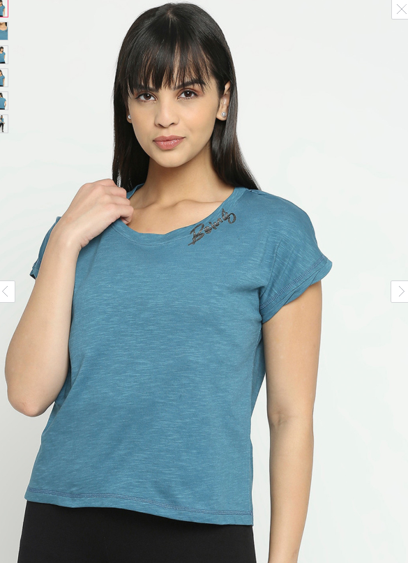 Being Human Round Neck Extended Sleeves Cotton Regular Regular Fit T-shirt