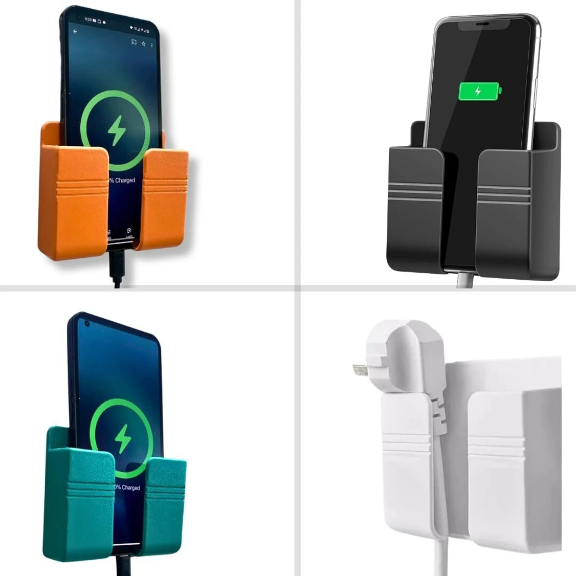 Brazilian Wall Mount Mobile Holder Mobile Stand Universal Phone Stand-Pack of 4