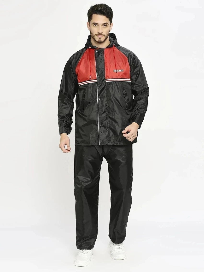 CITIZEN Colorblock Men Rain Suit