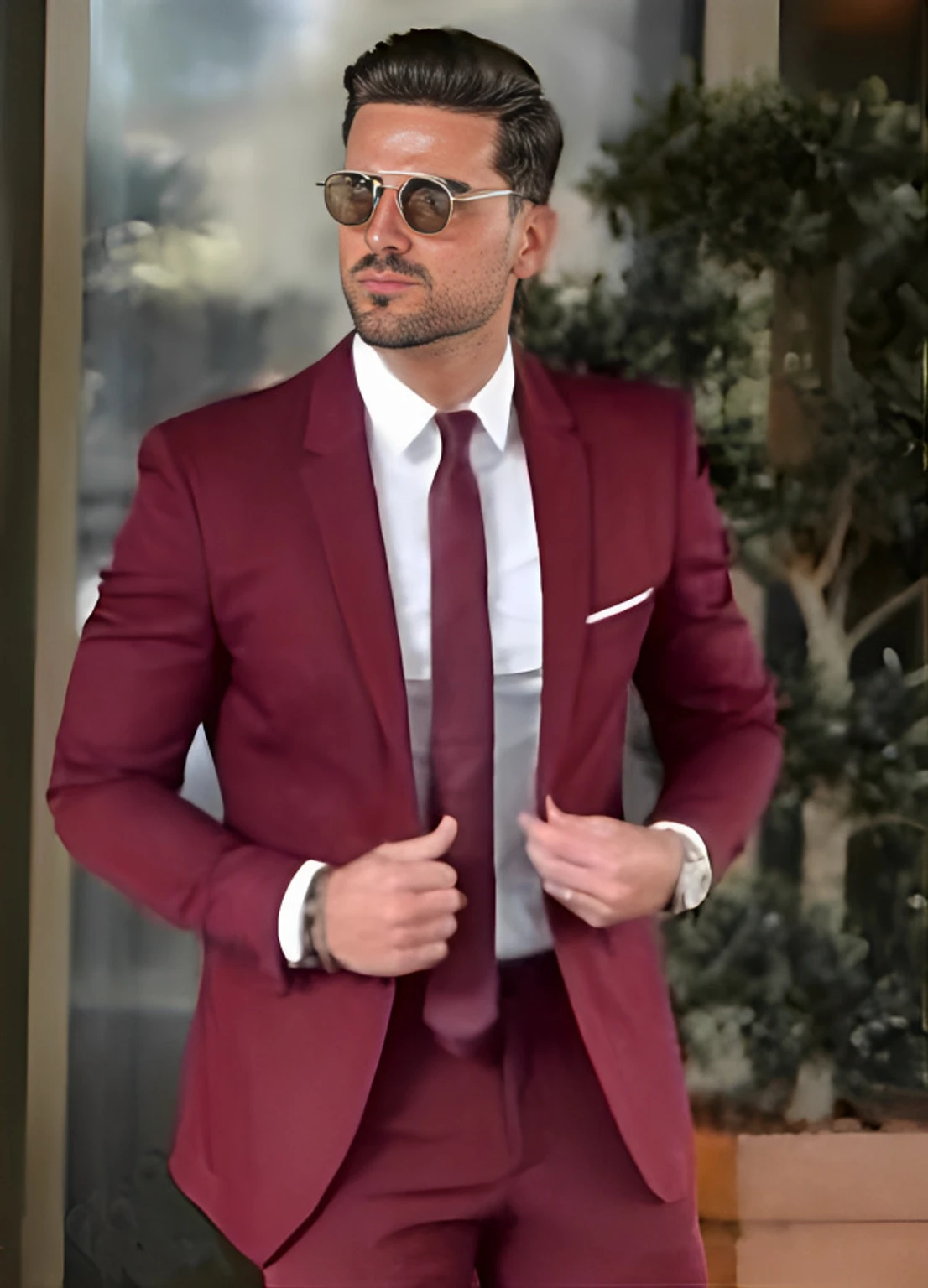 Darbar In Men Solid Single Breasted Casual, Formal, Festive & Wedding Blazer