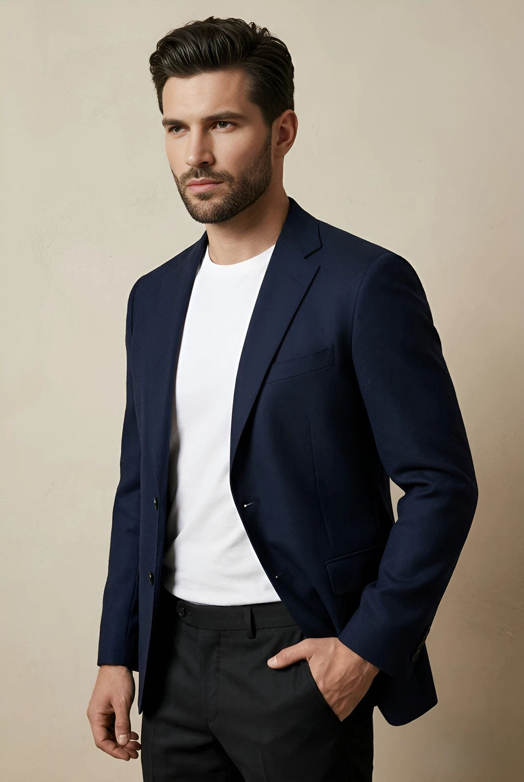 Darbar In Men Solid Single Breasted Casual, Formal, Festive & Wedding Blazer