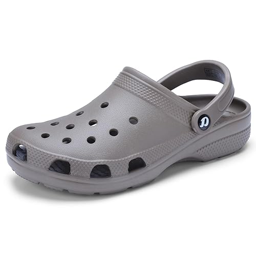 DOCTOR EXTRA SOFT Men's Classic Casual Clogs/Sandals with Adjustable Back Strap for Adult | Comfortable & Light Weight | Stylish & Anti-Skid | Waterproof & Daily Mules for Gents & Boys D-501