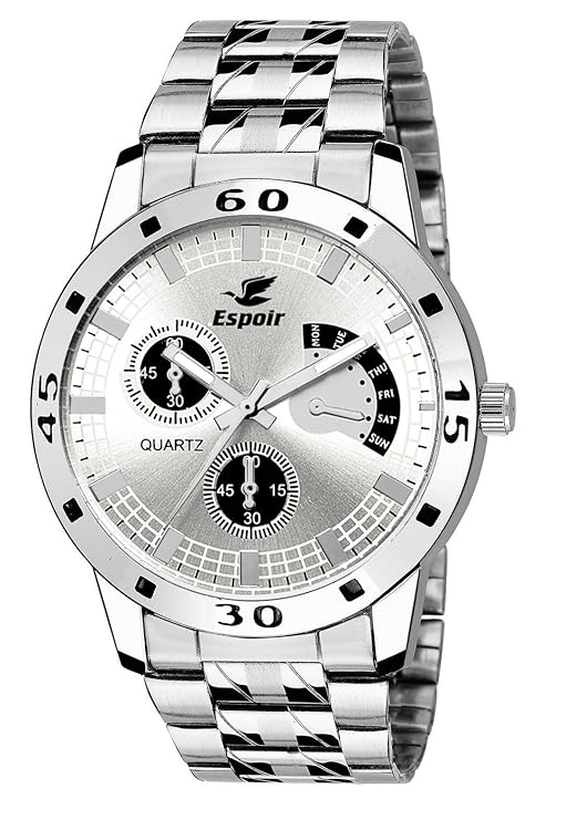Espoir Chronograph NOT Working Analog White Dial Men's Watch - ES 109