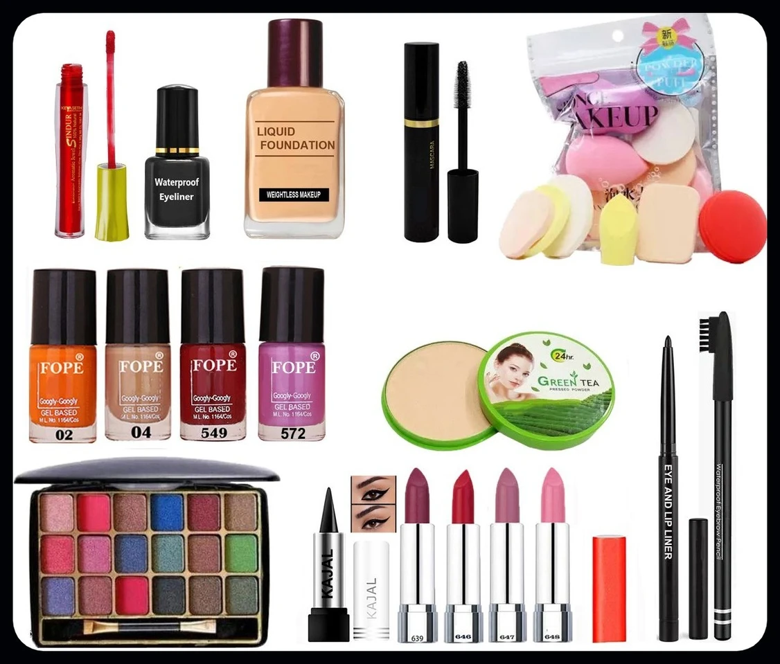 FOPE New Fashion Makeup Combo Kit Set of 23 For Women/Girls NFMK06JM202345-A