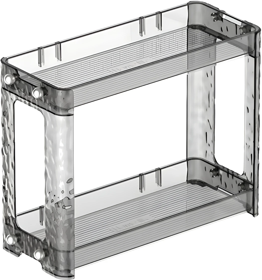 KREPS Cosmetic & Make-up Organizers (Grey, Plastic)