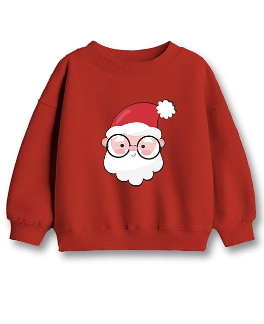 minicult Disney Mickey Mouse and Friends Regular Fit Character Printed Full Sleeve Sweatshirt for Boys and Girls(Red a40)(Pack of 1)