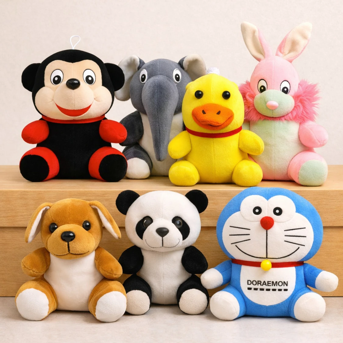 SinglaToys Exclusive Super Soft Toys For Baby Boys/Girls Combo Set of 7 - 8 inch