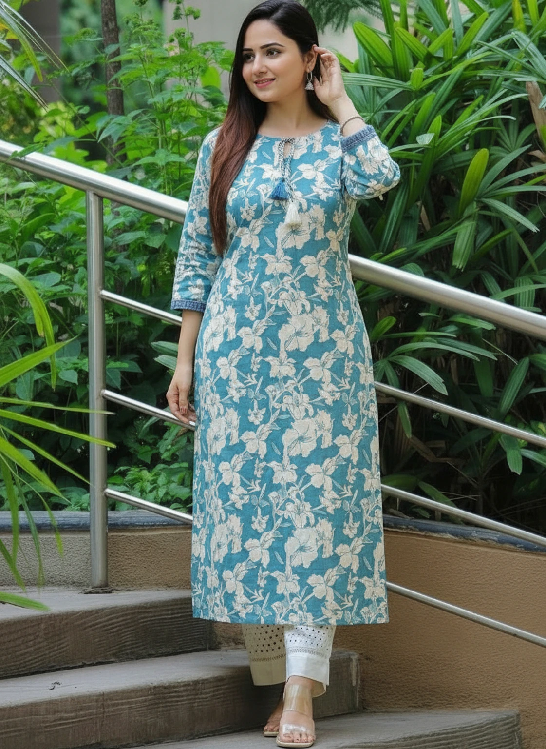 vraddhi Women Printed Straight Kurta