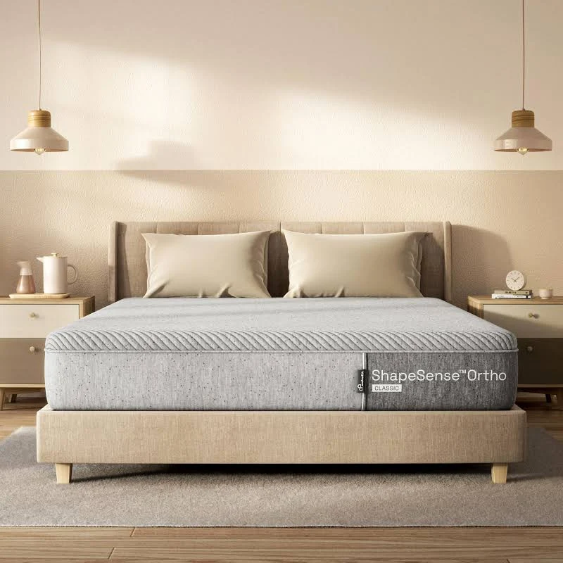 Wakefit ShapeSense Orthopedic Classic Memory Foam Mattress | 10 Years Warranty | Mattress Double Bed, 6-Inch Bed Mattress, Double Size (75x48x6 Inches)