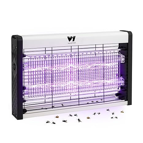 Weird Wolf 20W Electric Insect Killer Machine for Home | UV Light Bug Zapper with Dual UV Tubes | Fly & Insect Catcher | 15-Inch Heavy-Duty Metal Body | Kitchen, Hotels, Restaurants | 1-Year Warranty