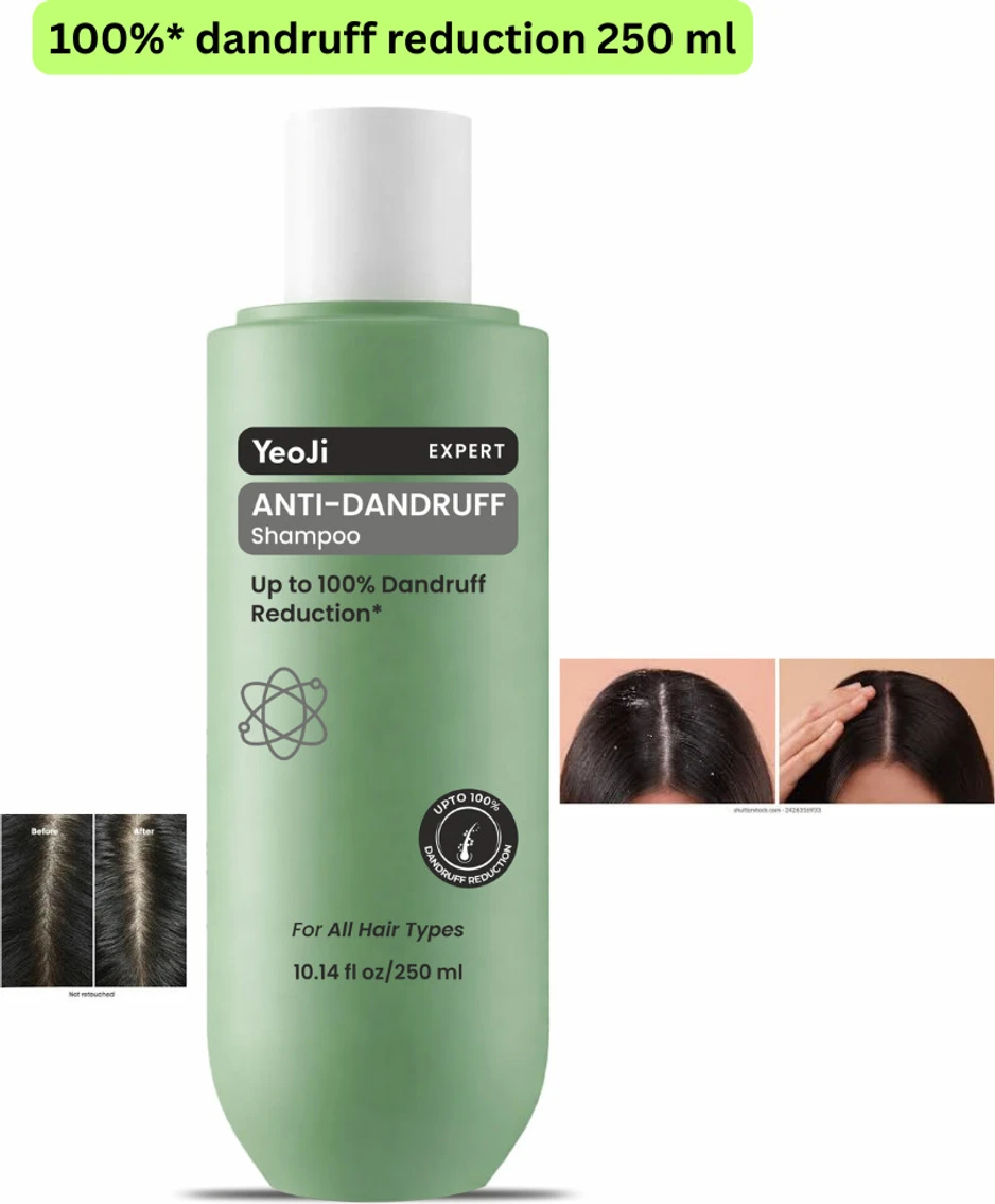 YeoJi Anti-Dandruff Shampoo | Medicated Care & 100% Dandruff Reduction