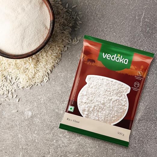 Amazon Brand - Vedaka Rice Flour, 500 g