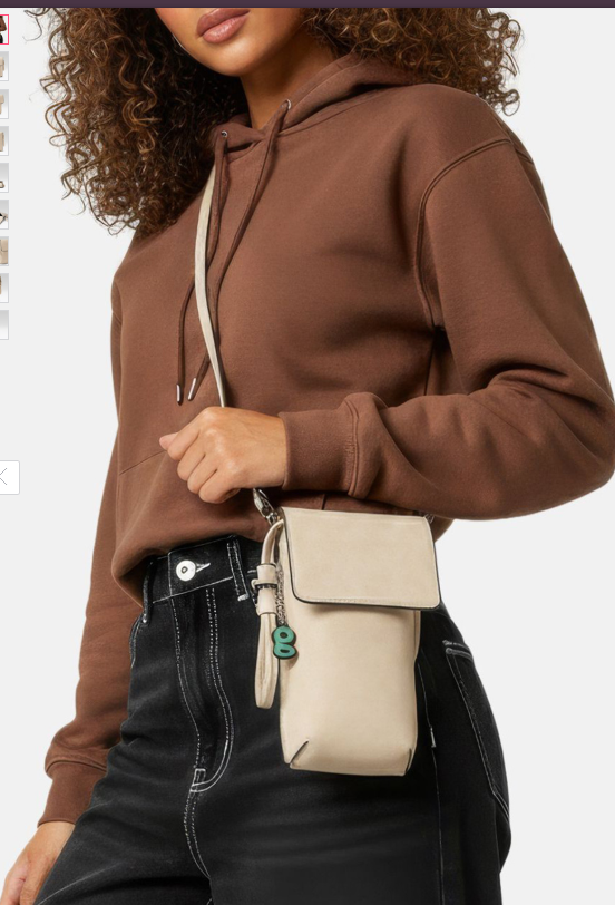 Glitchez Structured Sling Bag