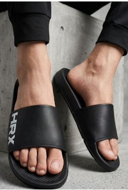 HRX by Hrithik Roshan Unisex Printed Sliders
